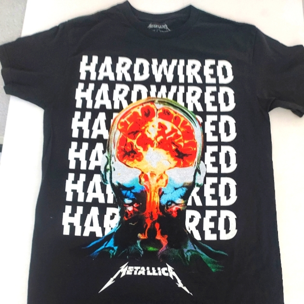 Vintage Metallica Concert T-Shirt.